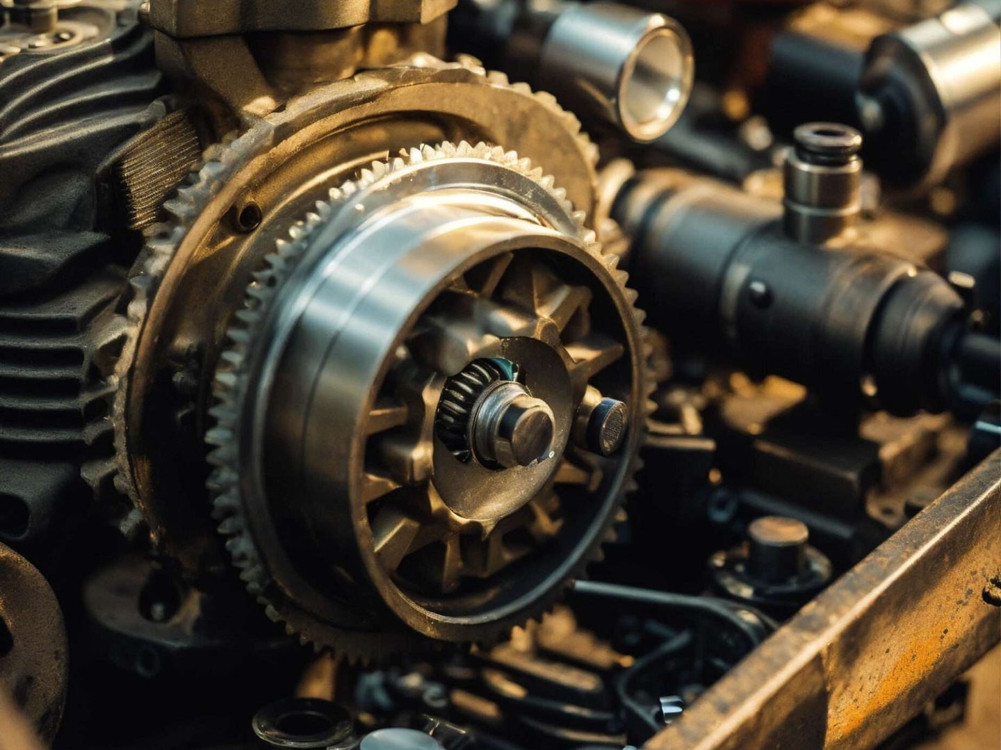 Differential gears and drivetrain components